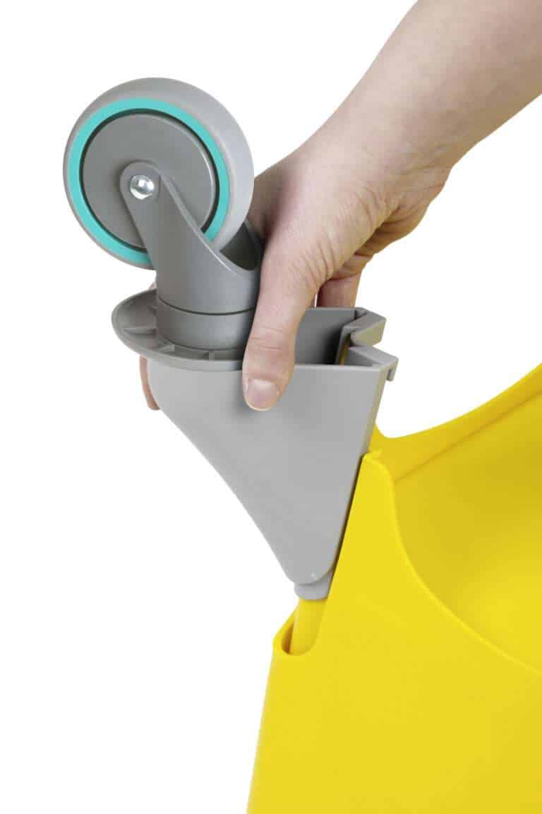 Pile Mop Bucket With Wringer Yellow