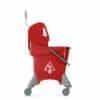 Mop Bucket with Wringer Red