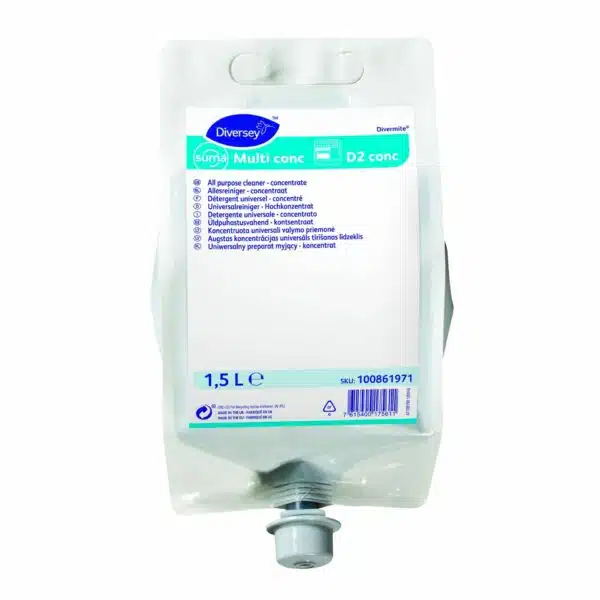 Suma Multi conc D2 conc 4x1.5L - All purpose cleaner - concentrate