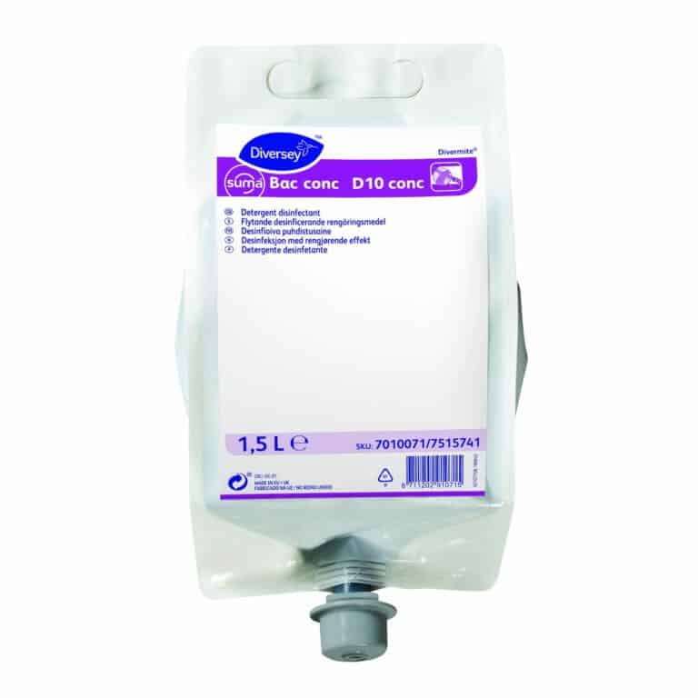 Suma Bac Conc D10 Detergent Disinfectant Sanitiser