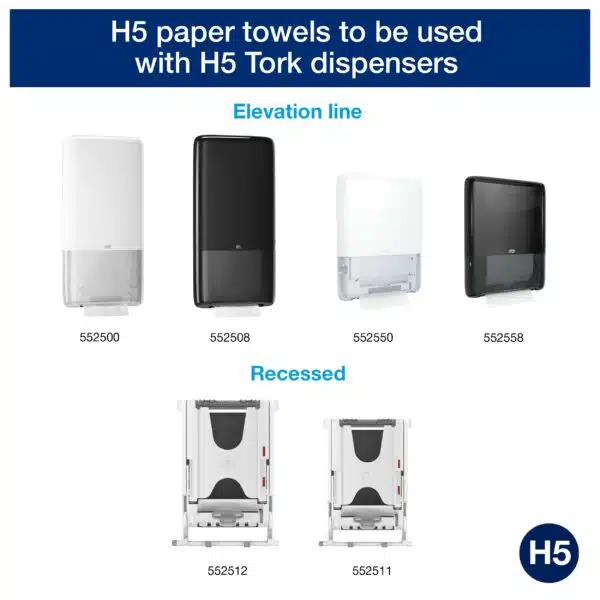 Tork PeakServe® Continuous™ Paper Hand Towels White H5