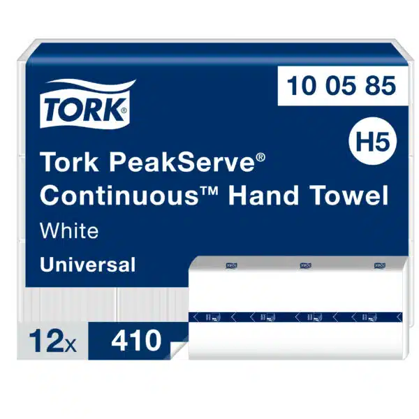 Tork PeakServe® Continuous™ Paper Hand Towels White H5