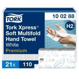 Tork Xpress® Soft Multifold Hand Towels White H2