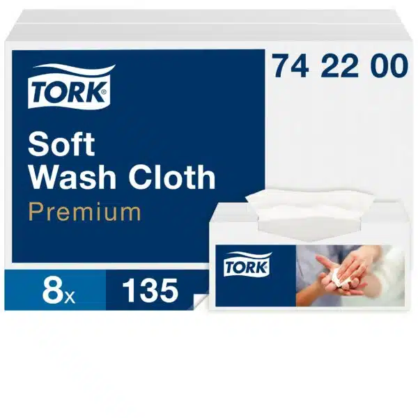 Tork Soft Wash Cloth White