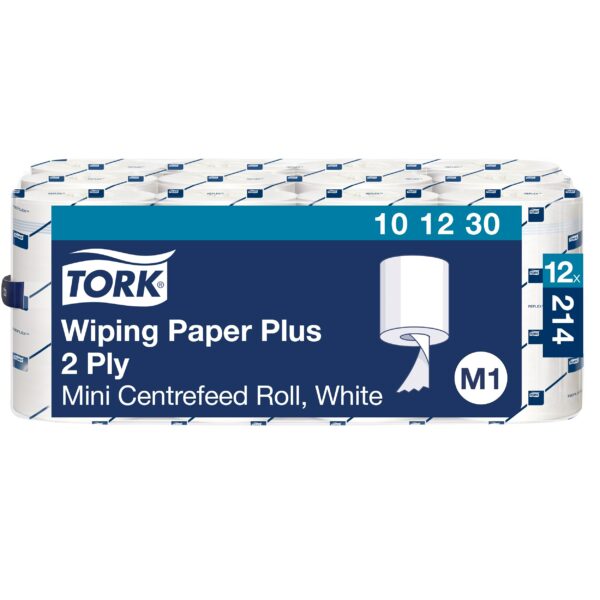 Tork Centrefeed Wiping Paper Plus White M1