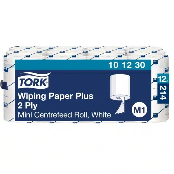 White Mini Centrefeed Roll