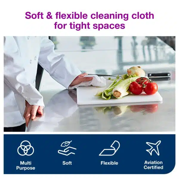 Tork Cleaning Cloth White W8
