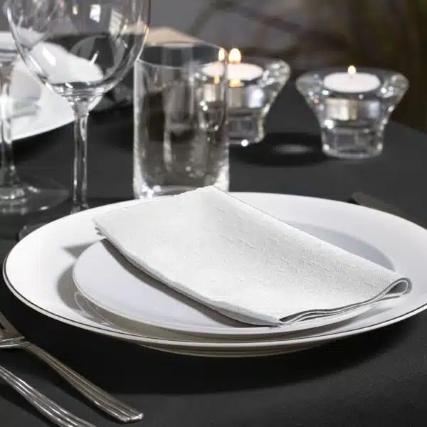 Tork White Dinner Napkin