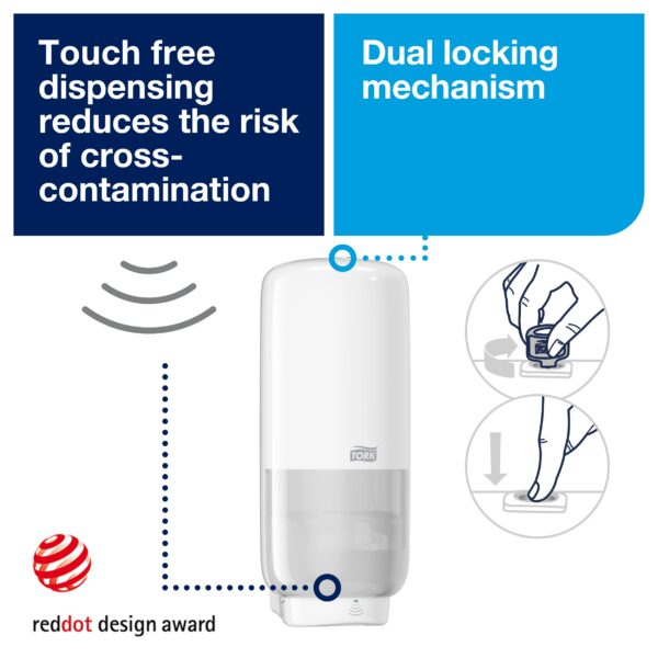 Tork Skincare Dispenser with Intuition™ Sensor White S4