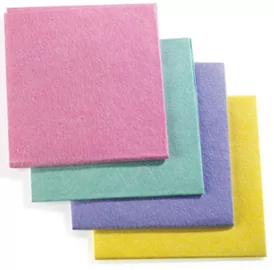 Terry Microfiber Cleaning Cloth Yellow