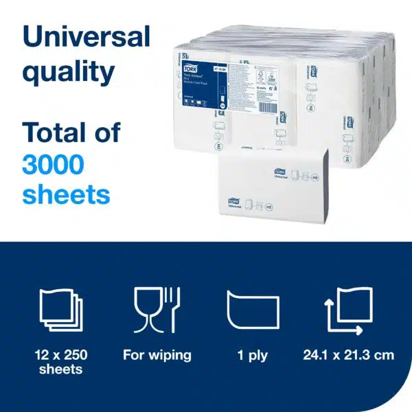 Tork Xpress® Multifold Hand Towels Blue H2