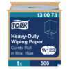 Tork Heavy Duty Wiping Paper Blue W1/2/3