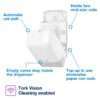Tork Twin Mid-size Toilet Paper Roll Dispenser White T6