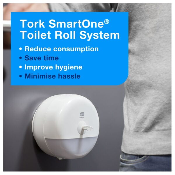 Tork SmartOne® Toilet Roll White T8