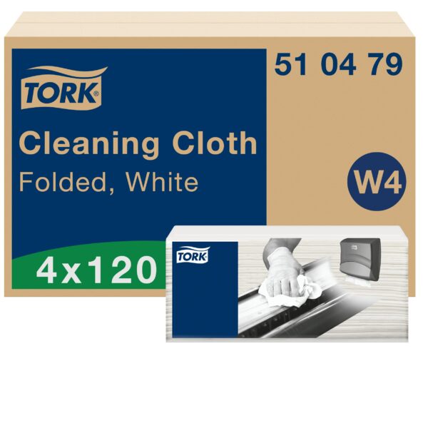 Tork Cleaning Cloth White W4