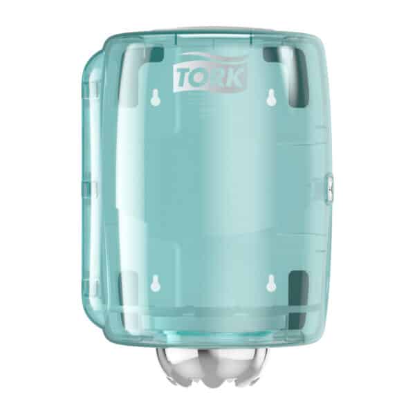 Tork Centrefeed Dispenser White and Turquoise M2