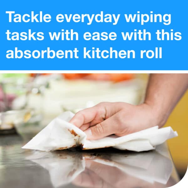 Tork Extra Absorbent Kitchen Paper Towel Roll White