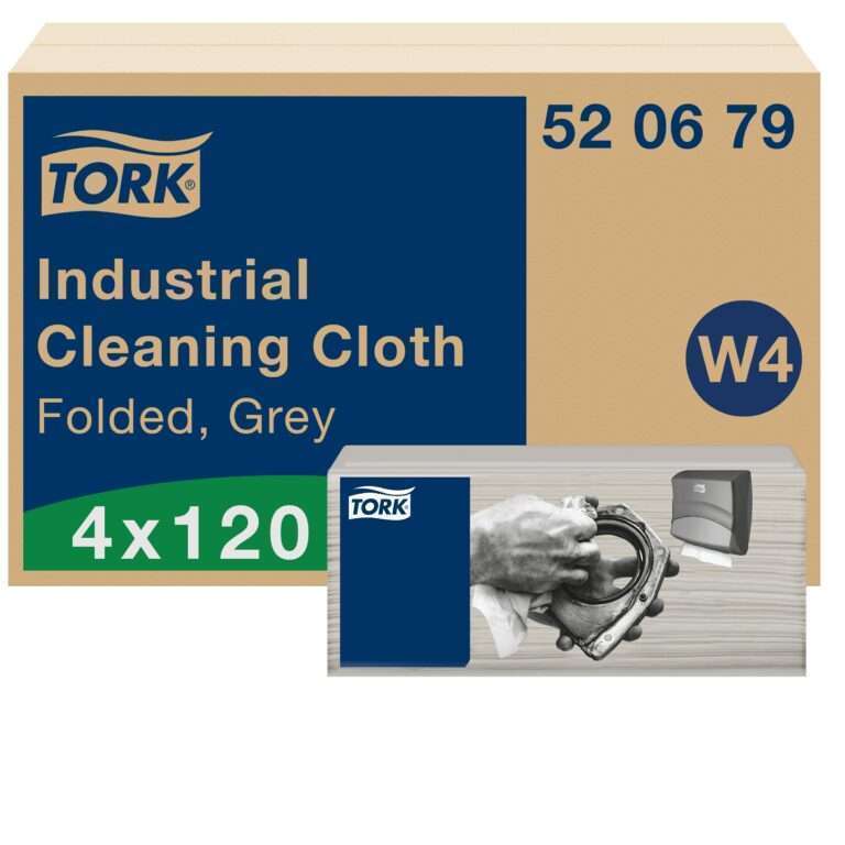 Tork Industrial Cleaning Cloth Grey W4