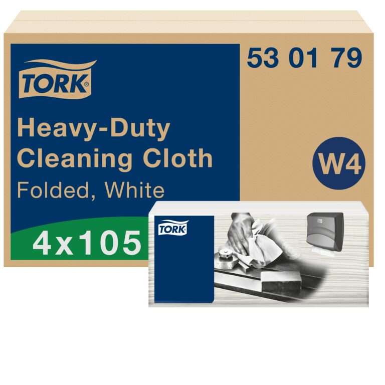 Tork Heavy-Duty Cleaning Cloth White W4