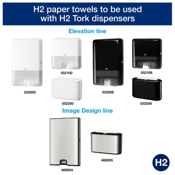 Tork Xpress® Extra Soft Multifold Hand Towels White H2