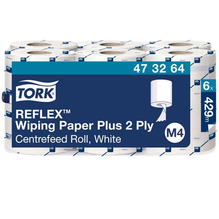 Tork Reflex™ Wiping Paper Towel White Plus M4