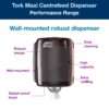 Tork Centrefeed Dispenser Red and Smoke W2