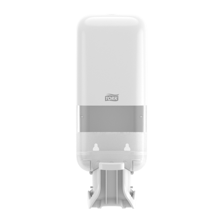 Tork Soap and Sanitiser Dispenser with Arm-Lever White S4