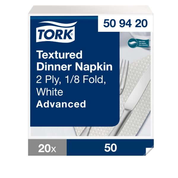 Tork Textured Dinner Napkin
